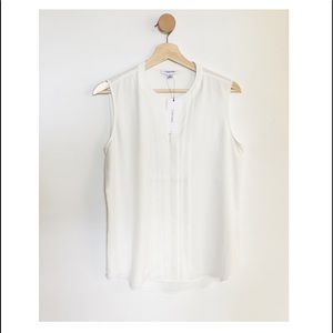 Calvin Klein, White Blouse